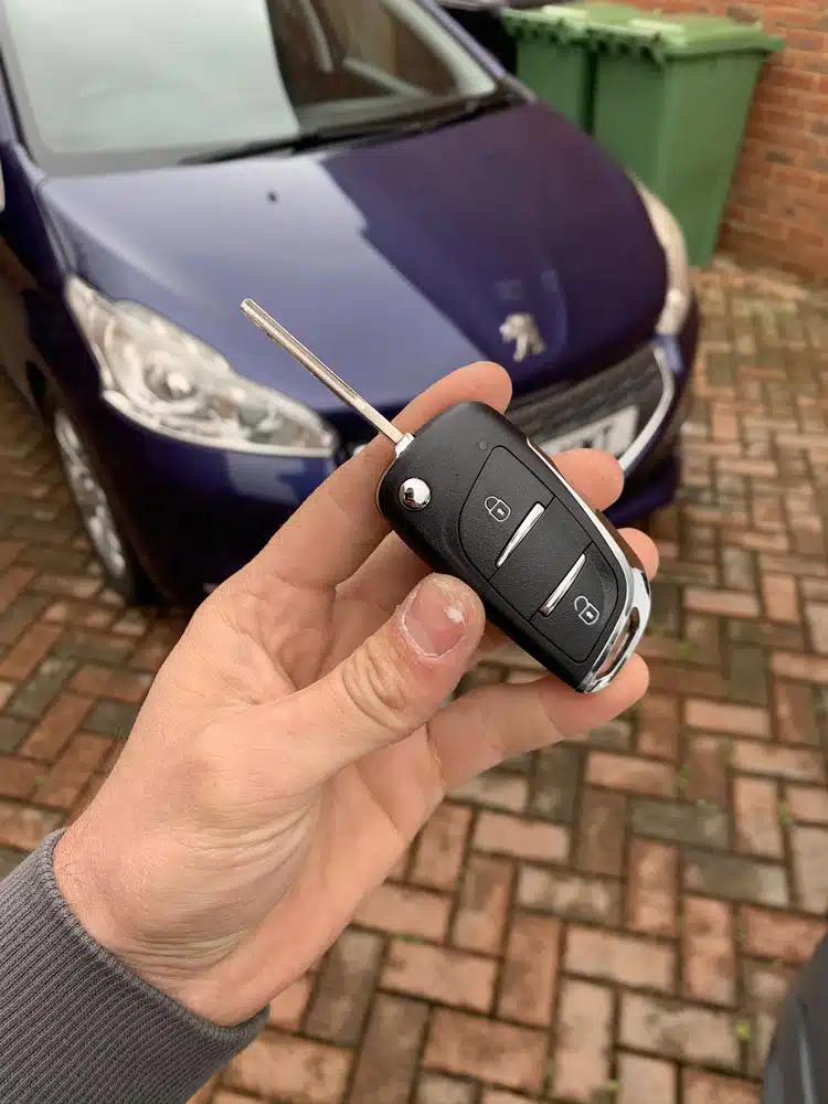 peugeot key replacement